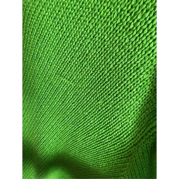 Lauren Ralph Lauren Green Button Shoulder Sweater 3X - Picture 3 of 7